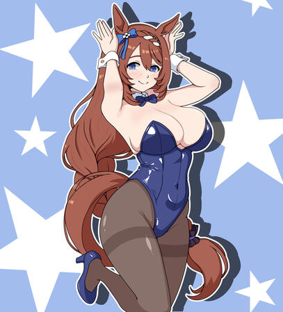 Fanart of Super Creek (Umamusume)